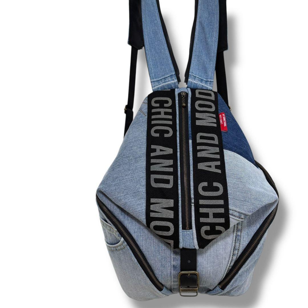 【BIG size】3way bag／デニムリメイク