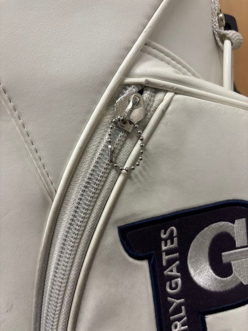 PEARLY GATES キャディバッグ ホワイト ⭐︎各カバーセット⭐︎