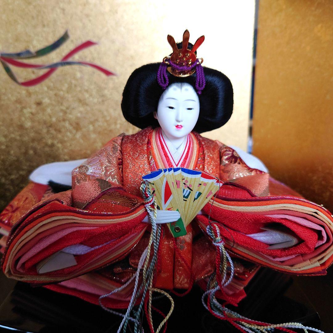 超オススメ☆可愛い顔♪♪雛人形飾り 徳川作