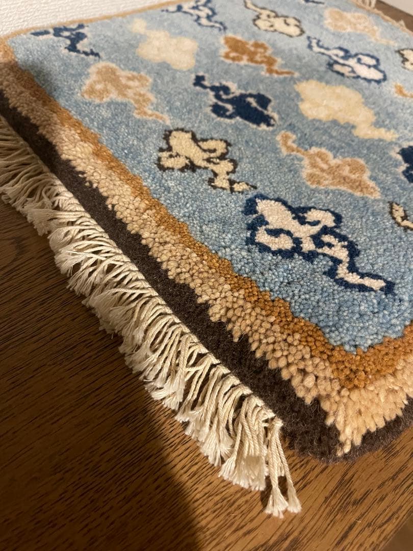 【美品】　MUNI CARPETS チェアラグ