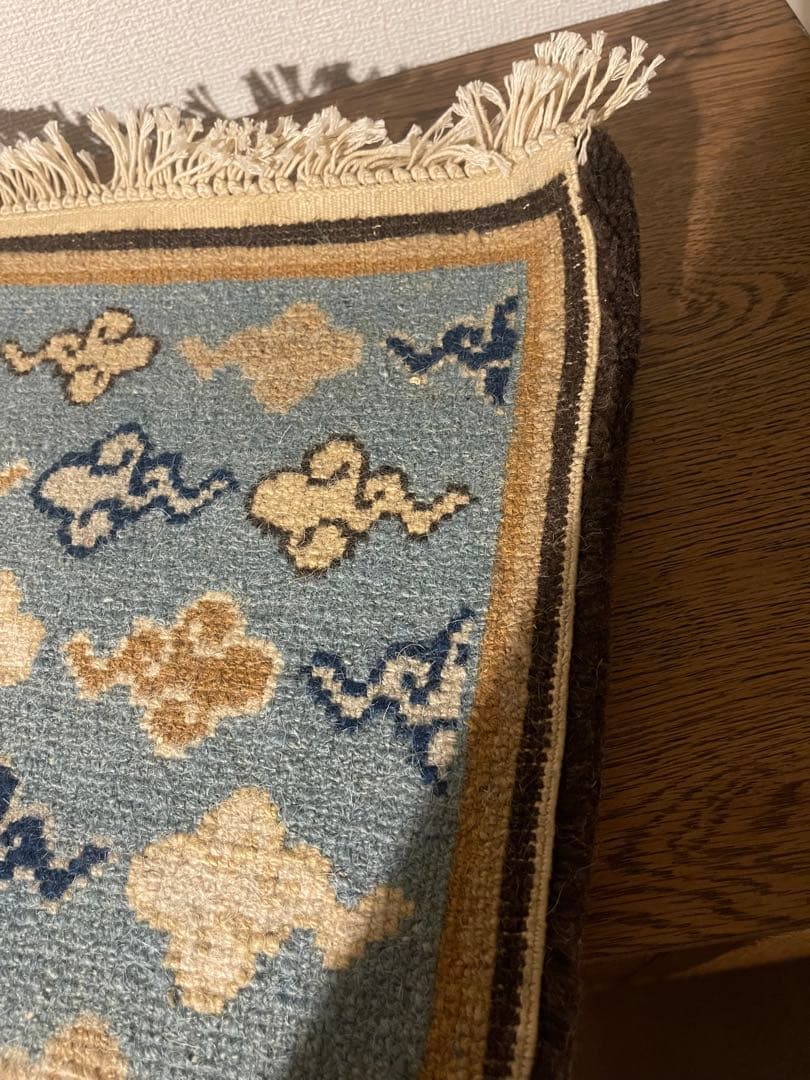 【美品】　MUNI CARPETS チェアラグ