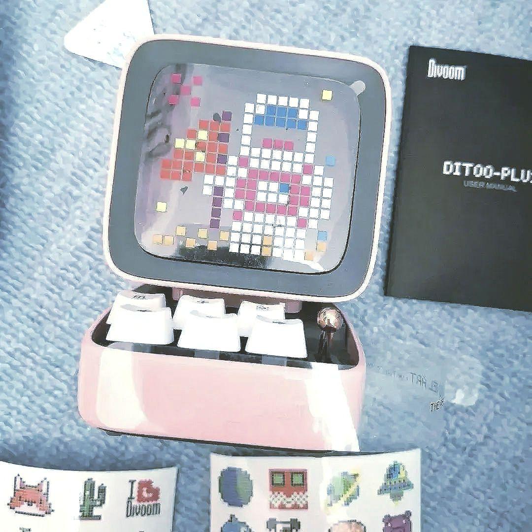 ditoo スピーカー ピンク