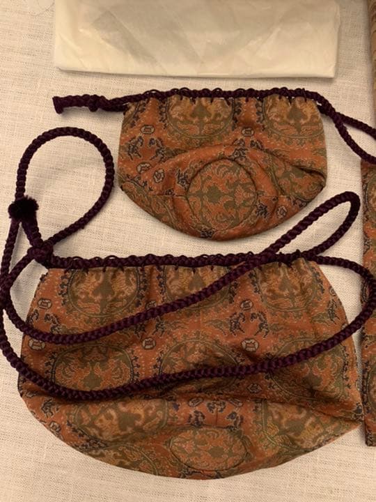 岩井佑軒作　春慶塗山道茶箱　今日庵書付け