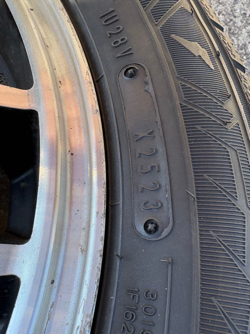 ramrod2　ＧＹ　スタッドレスアルミセット　155/65R14 ２本②