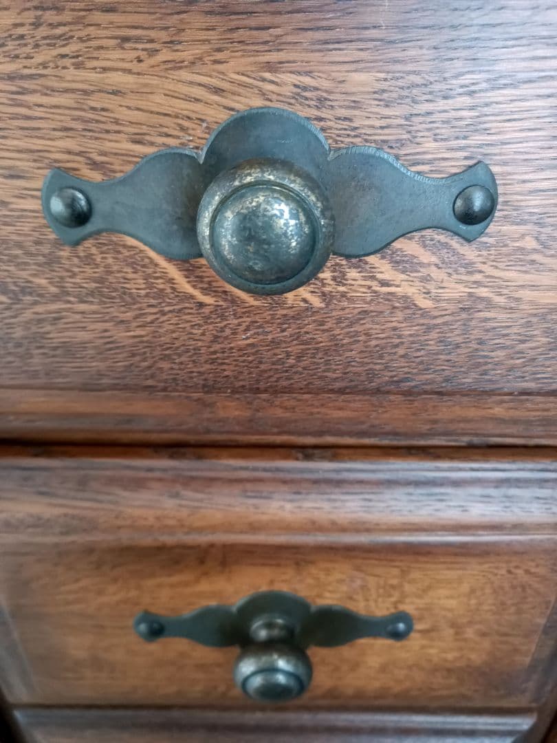 高級オランダ製　クラシック　アンティーク　木製グランドキャビネット　カップボード