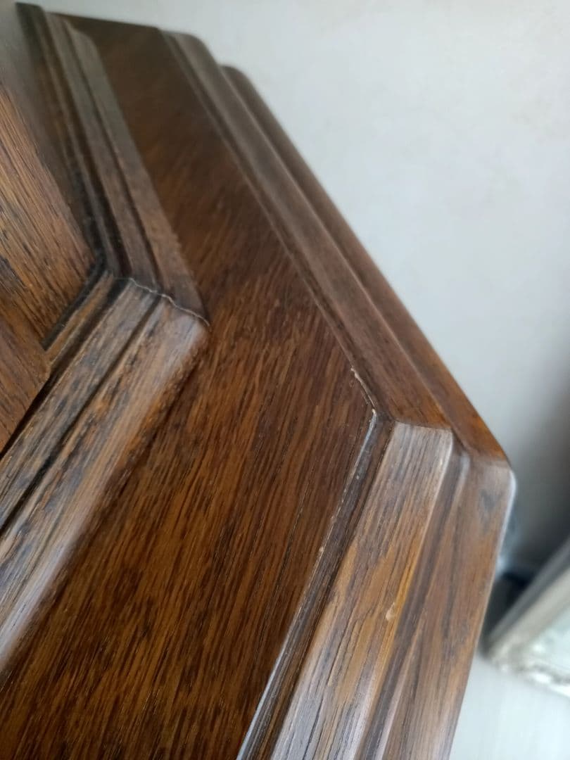 高級オランダ製　クラシック　アンティーク　木製グランドキャビネット　カップボード