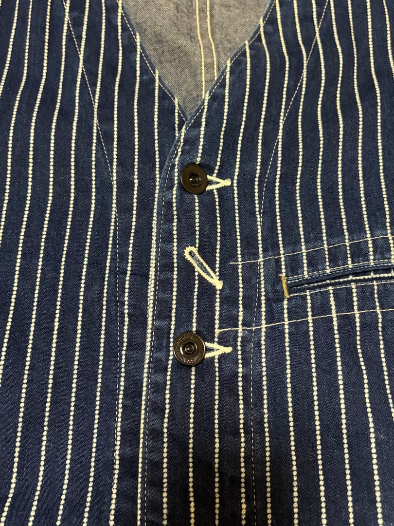 【YAMA】シュガーケーンウォバッシュベストsize38