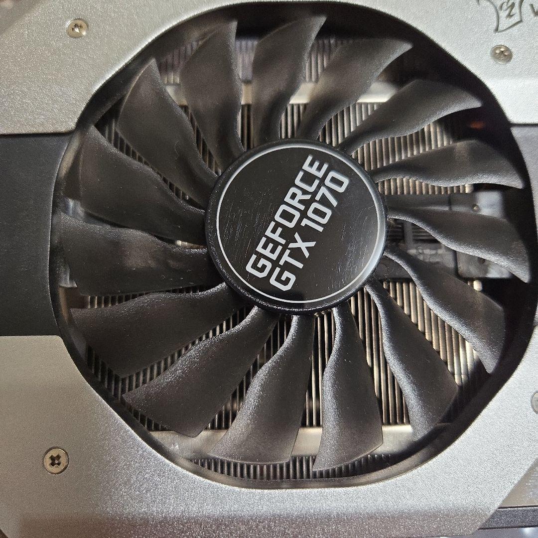 動作確認済み PALIT GTX1070 8GB Jet Stream 風