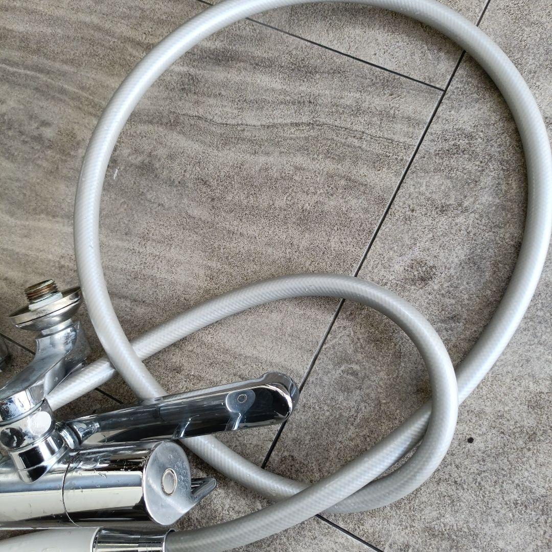 TOTO混合水栓 可調節 TMGG40E クロムメッキ シャワーヘッド