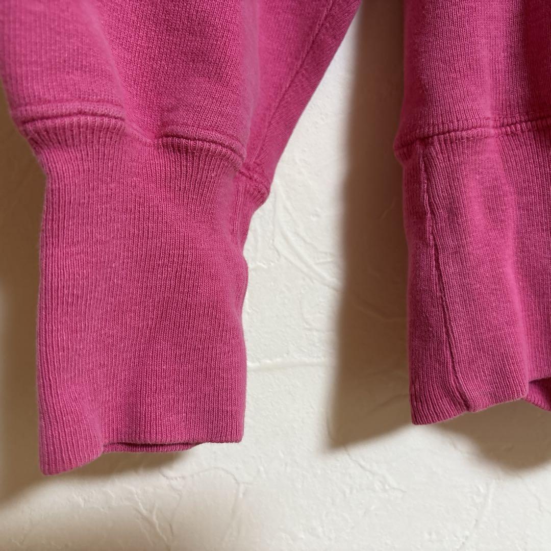 チャンピオン　リバースウィーブ　USA ピンク　Lサイズ　レアカラー