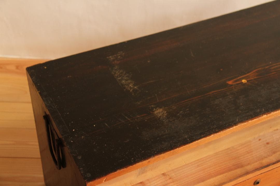 収納棚　2段　木製　古道具　古家具　ビンテージ　レトロ　ナチュラル