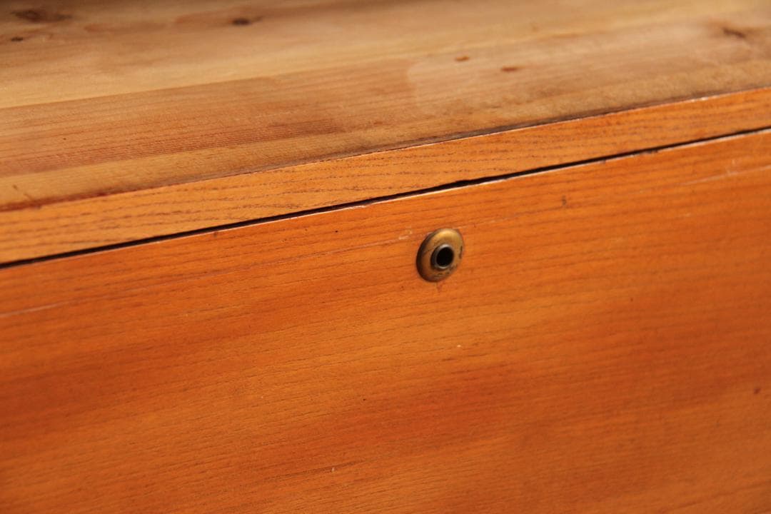 収納棚　2段　木製　古道具　古家具　ビンテージ　レトロ　ナチュラル