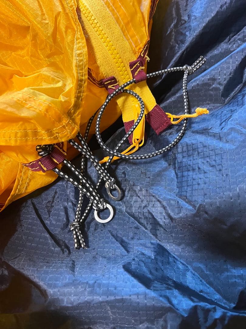 モンベル ステラリッジ4 レインフライ、グランドシート付