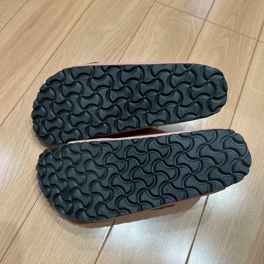 ビルケンシュトック　アリゾナ　ソフトフットベッド　オールドローズヌバックスエード