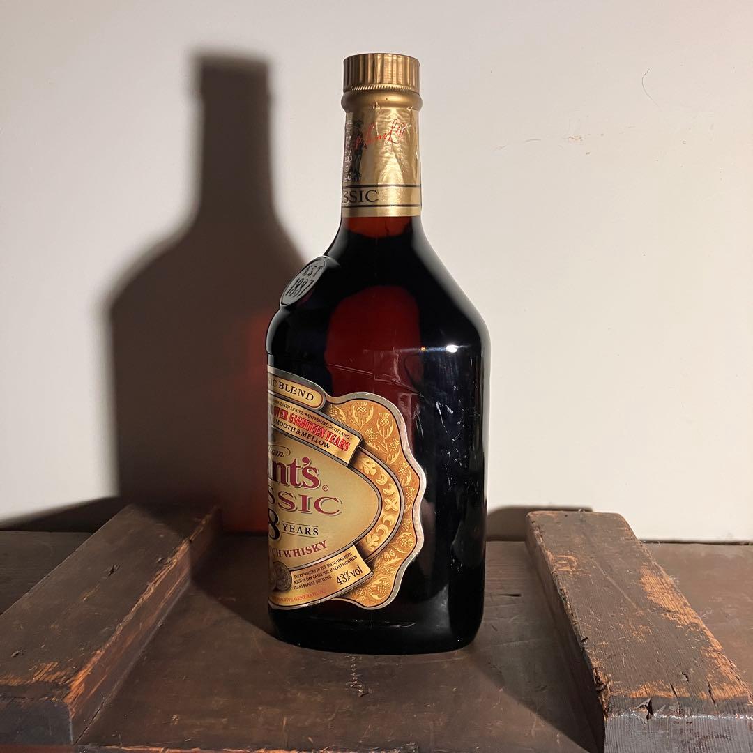 古酒 William Grant’s CLASSIC グランツ 18年 旧ボトル