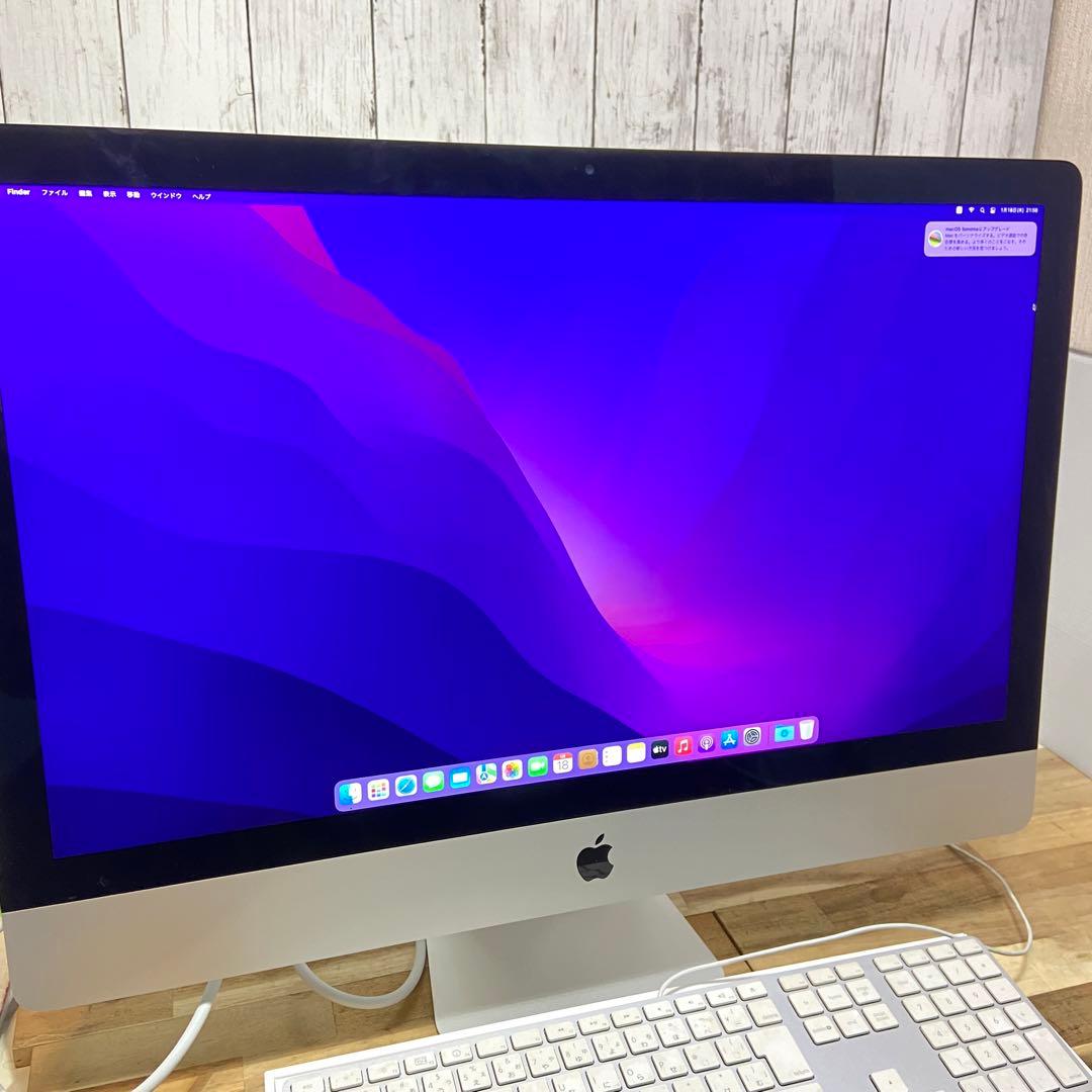 アップル Apple⭐️iMac マック　27インチ　A2115 64GB