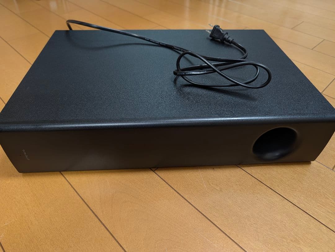 パナソニックサウンドバー黒 2.1ch サブウーファー付 SC-HTB250-K