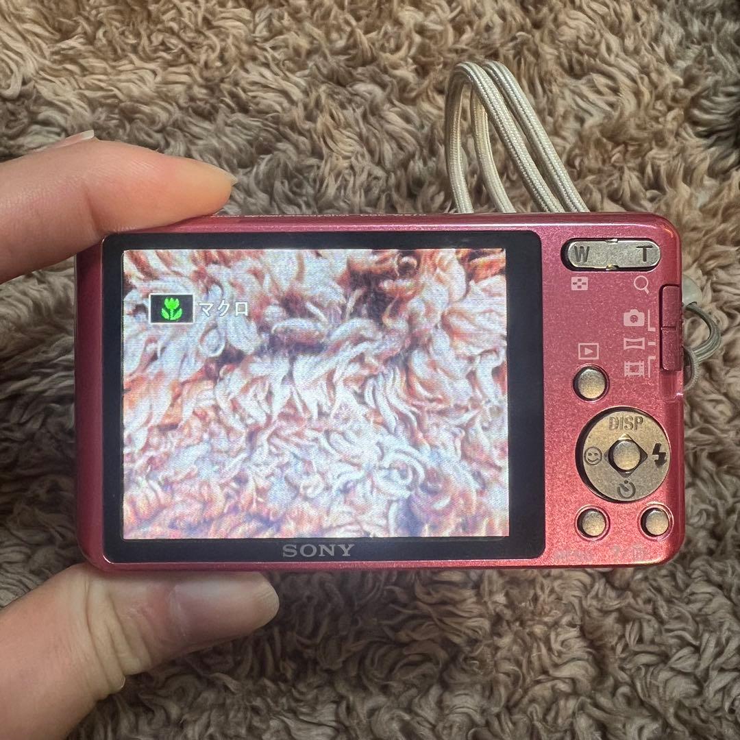 今週末まで【動作確認済】SONY Cyber-shot DSC-W570 ピンク