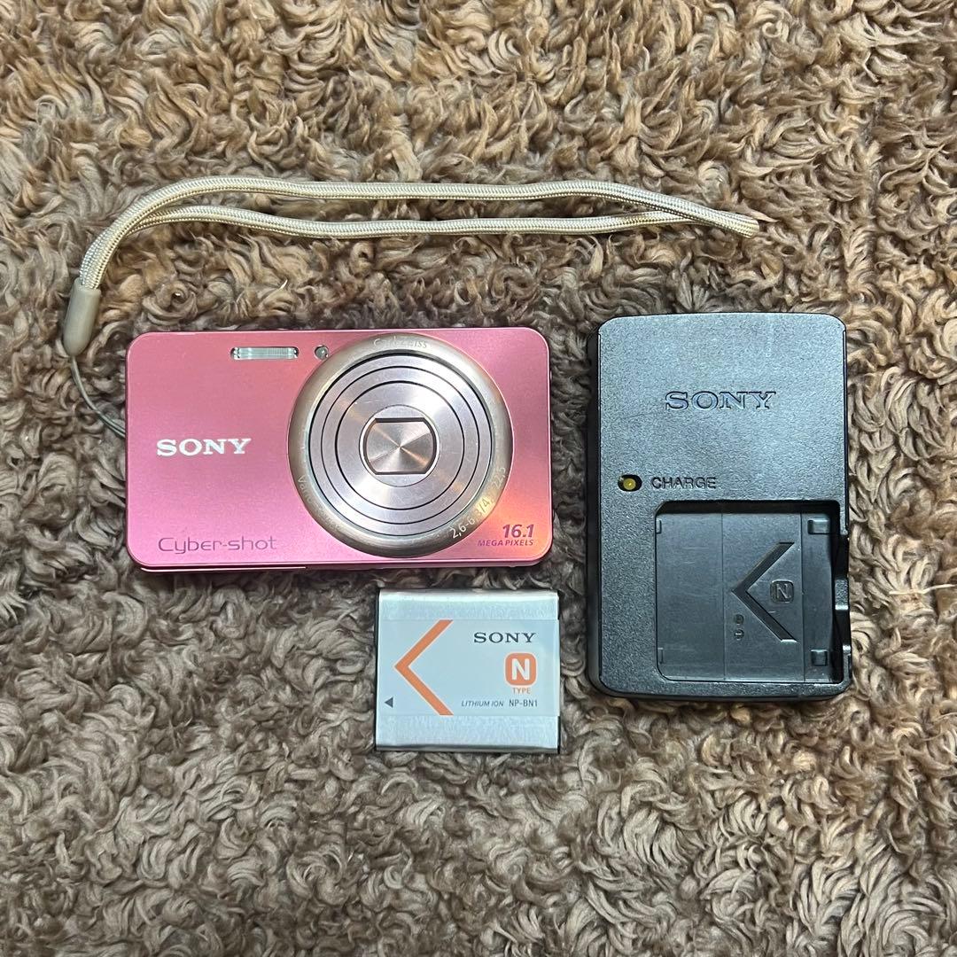 今週末まで【動作確認済】SONY Cyber-shot DSC-W570 ピンク
