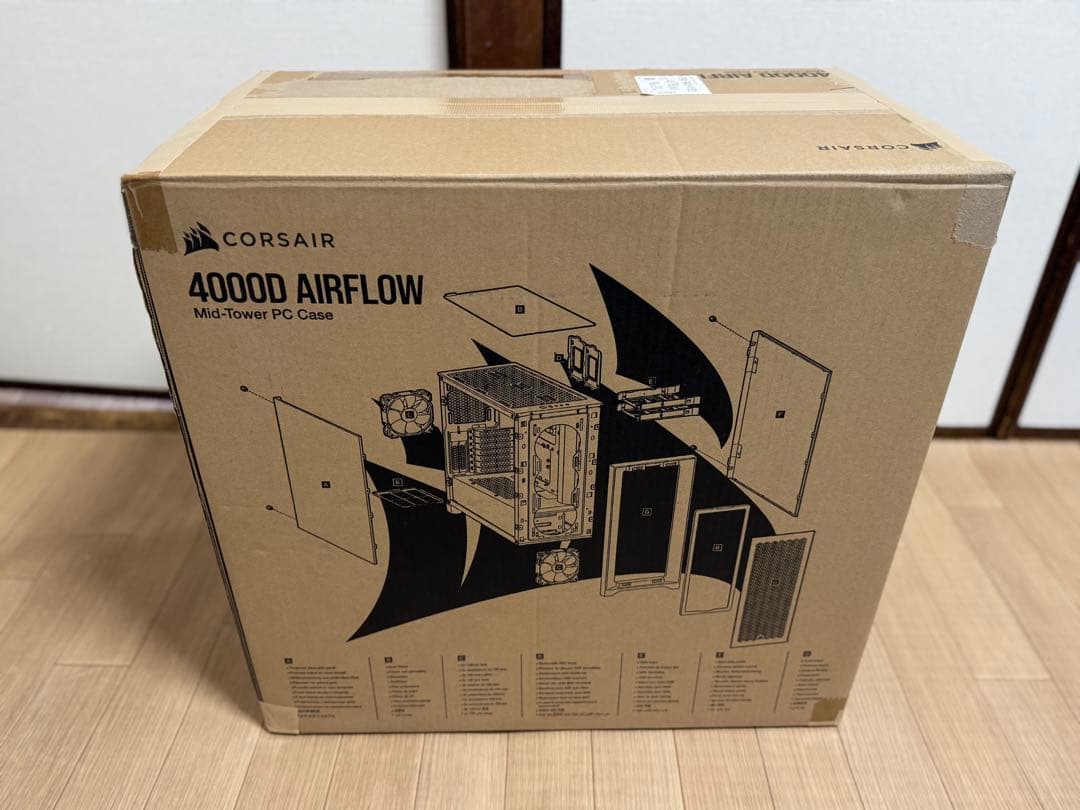 CORSAIR 4000D AIRFLOW PCケース