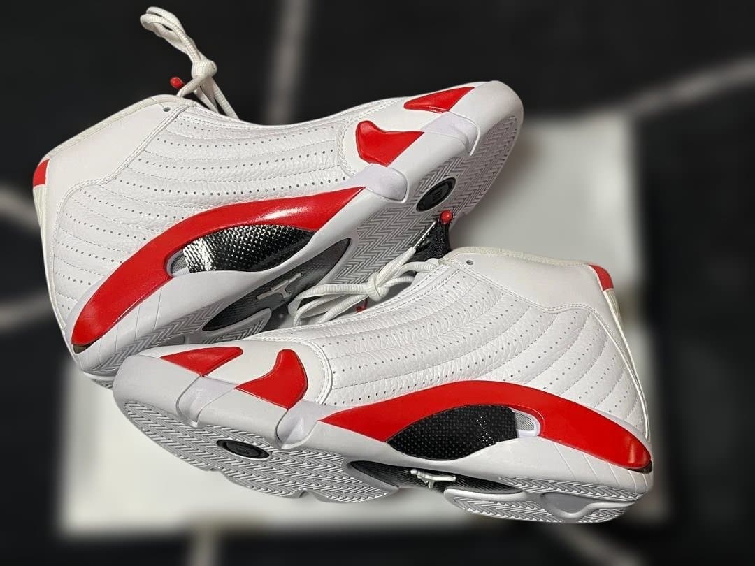 Air Jordan 14 ホワイト/レッド
