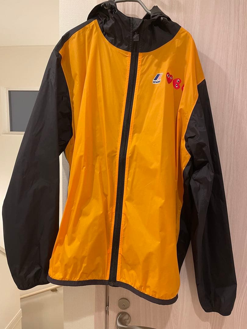 kway コムデギャルソン play ナイロンジャケットXL 美品　正規