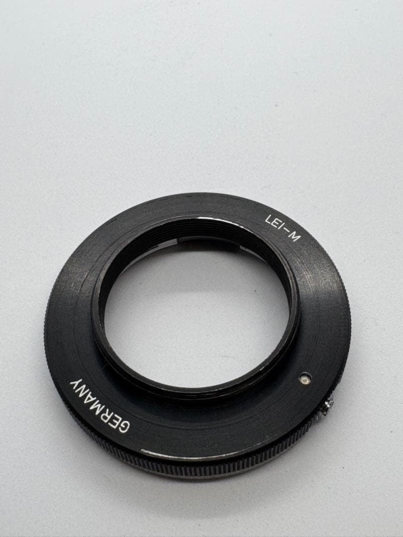 Leica Elmar 9cm 1:4 + OUAGO + マウントアダプター