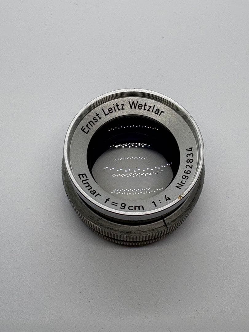 Leica Elmar 9cm 1:4 + OUAGO + マウントアダプター