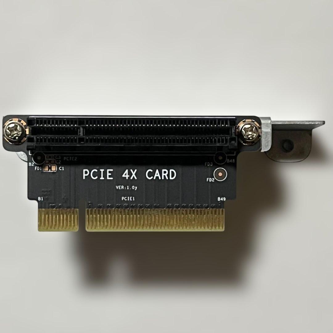 ミニPC Intel N100 2.5G/10G SFP+ NIC搭載ベアボーン