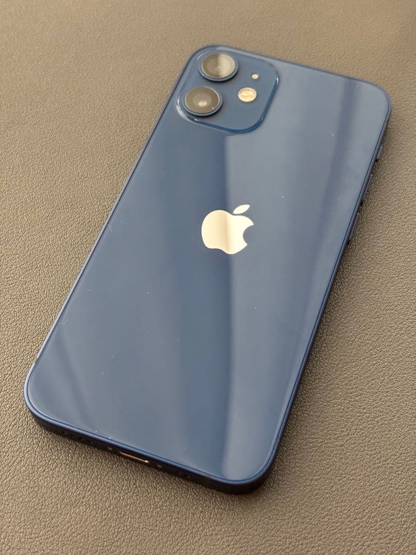 【箱付き完品】水没iPhone 12 miniネイビーブルージャンクSIMフリー