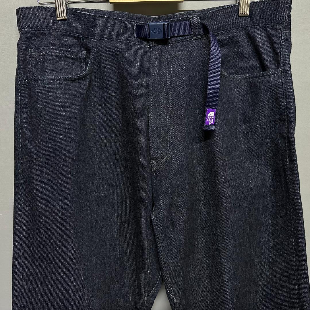 ノースフェイス パープルレーベル デニム ストレート パンツ NT5204N