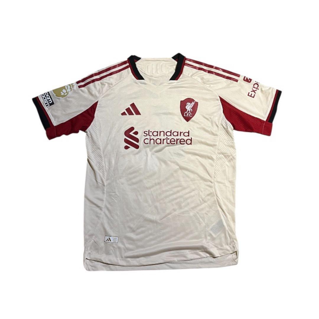 リヴァプール adidas シャツ ファンダイク 背番号4 L