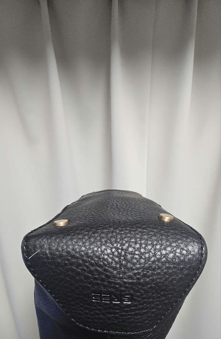 【ほぼ使用せず】 メルセデスベンツ × ブリー コラボ　ビジネスバッグ 本革 黒