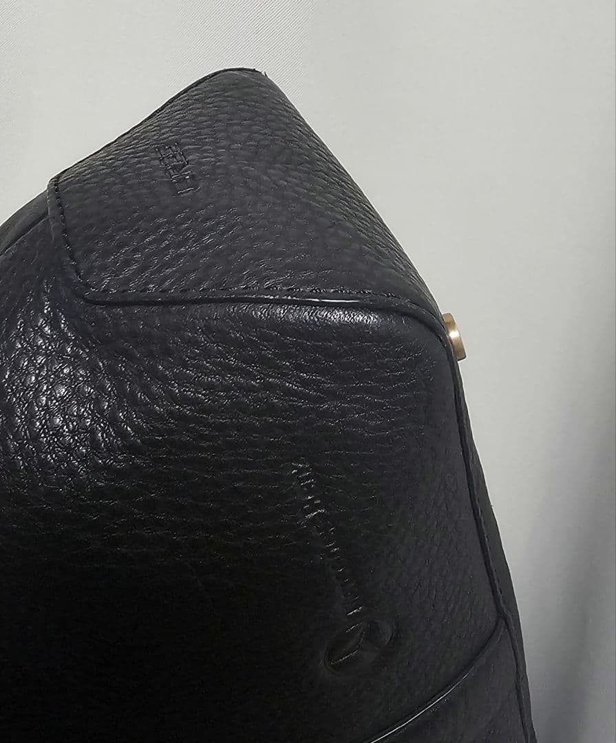 【ほぼ使用せず】 メルセデスベンツ × ブリー コラボ　ビジネスバッグ 本革 黒