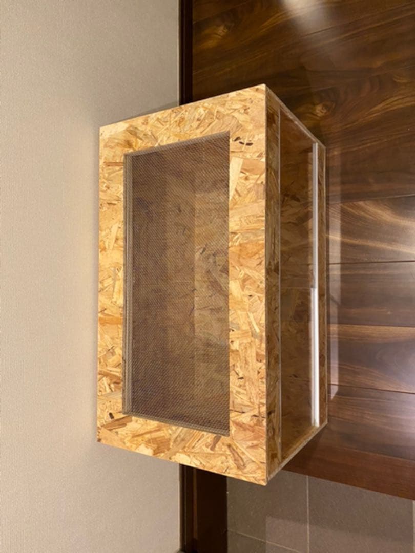 新品　木製ケージ　OSB 爬虫類　両生類　カメレオン　トカゲ　フトアゴ　カメ