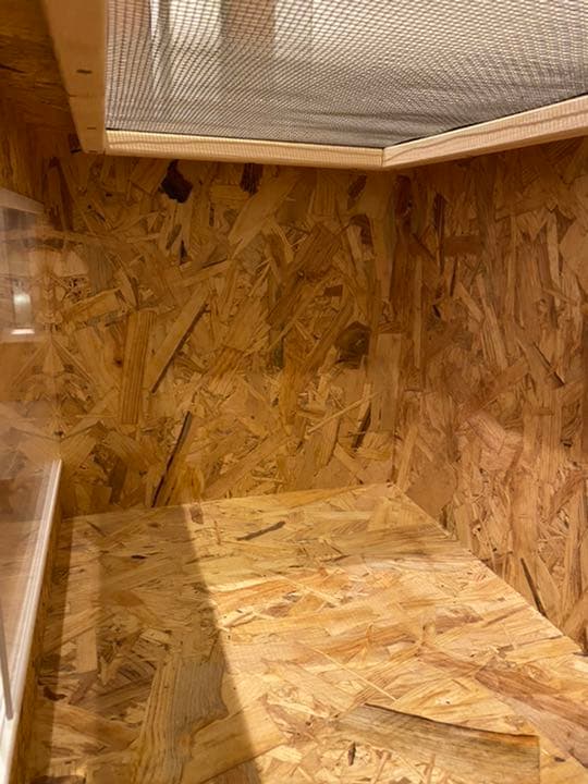 新品　木製ケージ　OSB 爬虫類　両生類　カメレオン　トカゲ　フトアゴ　カメ