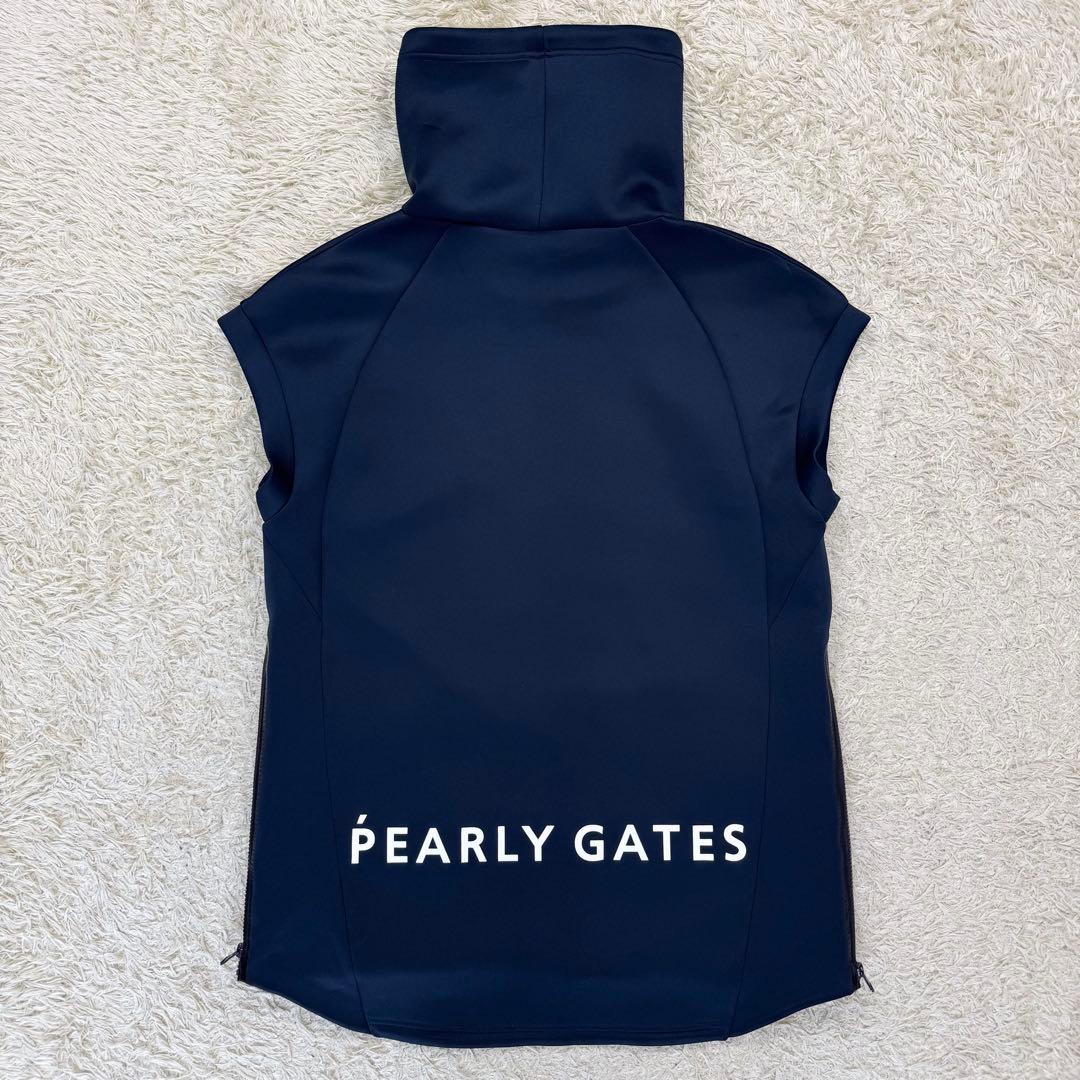 パーリーゲイツ　レディース　セットアップ　パーカー　ノースリーブ　スカート　S