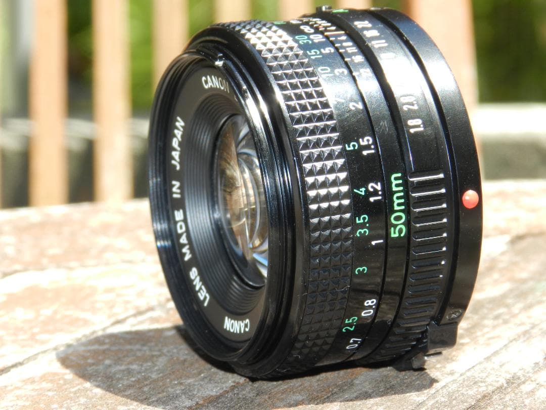 美品　完動品　CANON AV-1 NEW FD 50 1.8