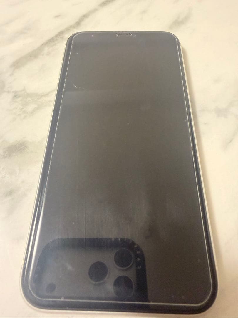 iPhone XR 128GB ホワイト SIMロックなし バッテリー86%