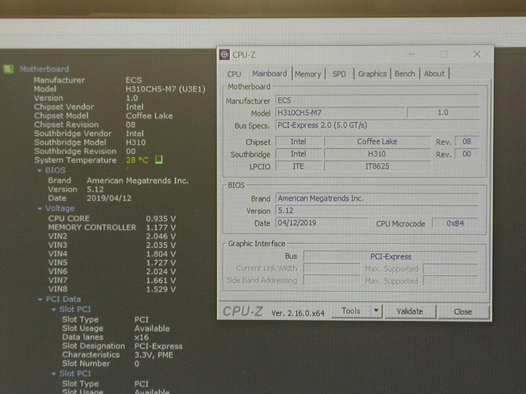 CPU付き　ASROCK　H310CH5-M7 LGA1151