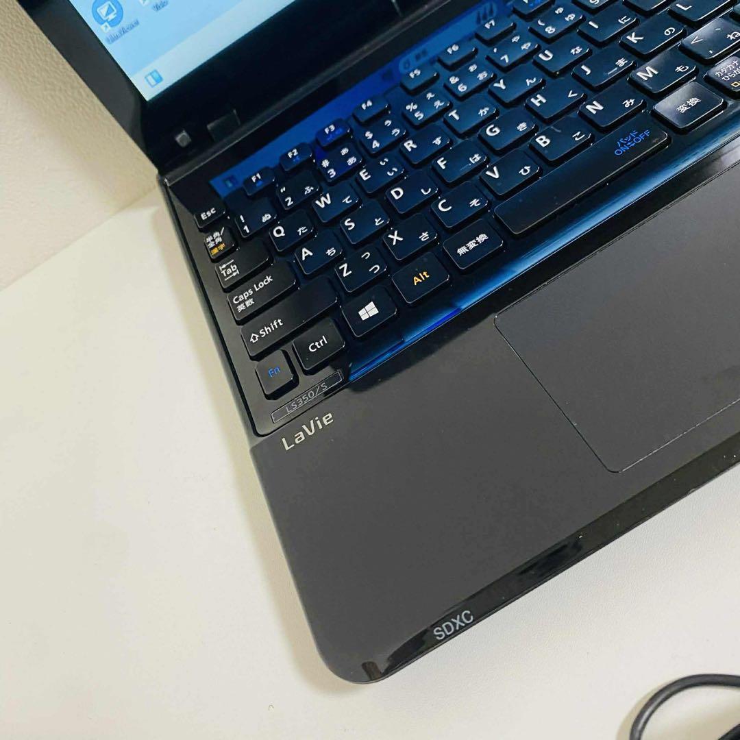 Y84 NECノートパソコンSSD高速 Windows11オフィス2024付き