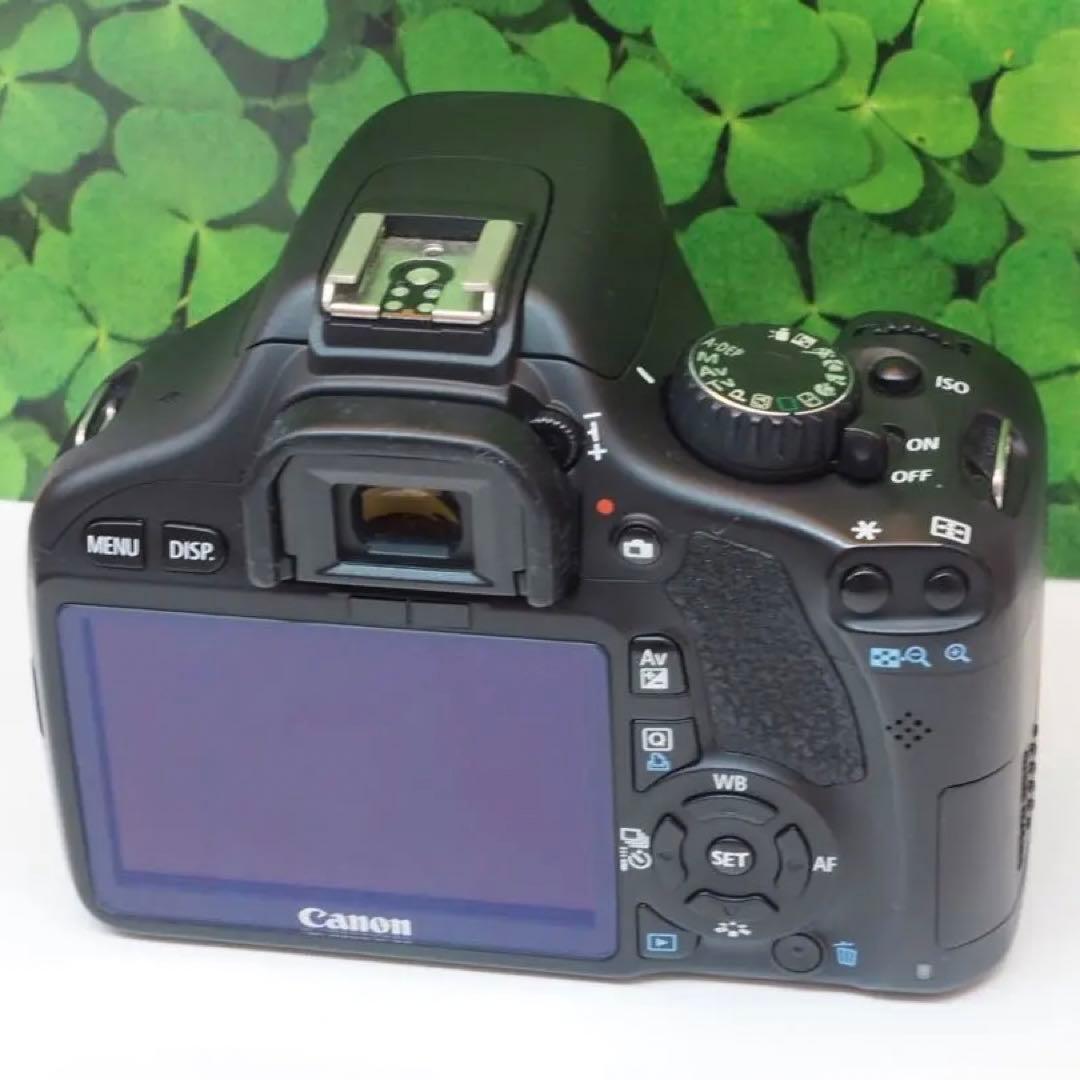 【美品】スマホへ転送も可能⭐️一眼の入門機キャノンKissX4ダブルレンズセット