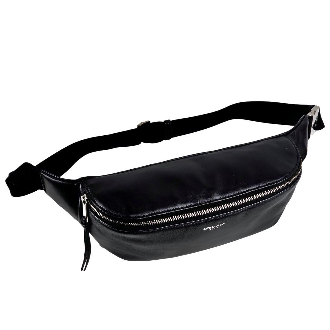 未使用 サンローラン SAINT LAURENT ボディバッグ ウエストポーチ