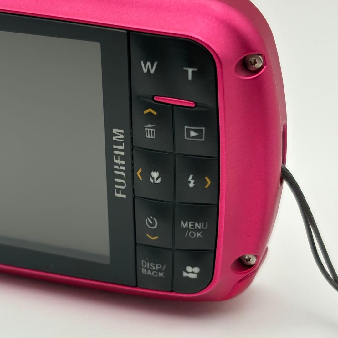 【美品】FUJIFILM 防水 FinePix Z33WP ピンク 動作品