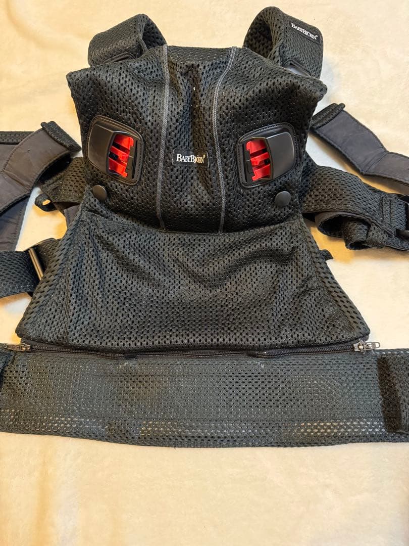超美品✴︎BABYBJÖRN ベビージョルン 抱っこ紐 ワンカイエア　ブラック