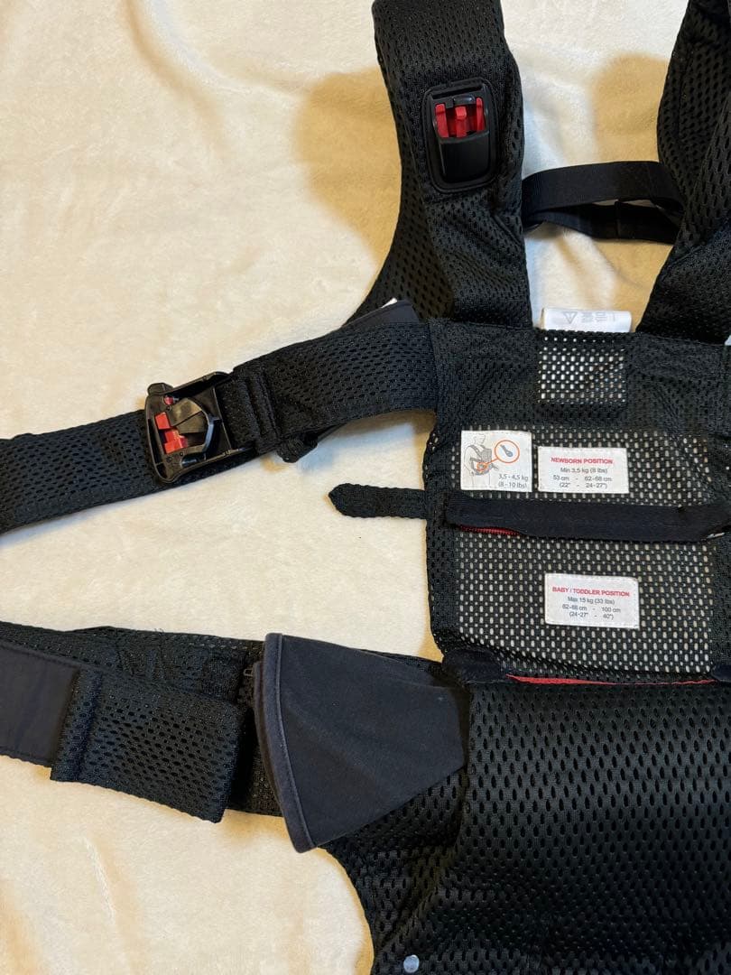 超美品✴︎BABYBJÖRN ベビージョルン 抱っこ紐 ワンカイエア　ブラック