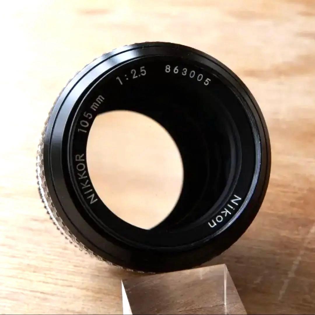 AI Nikkor 105mm F2.5 ベストセラー中望遠レンズ