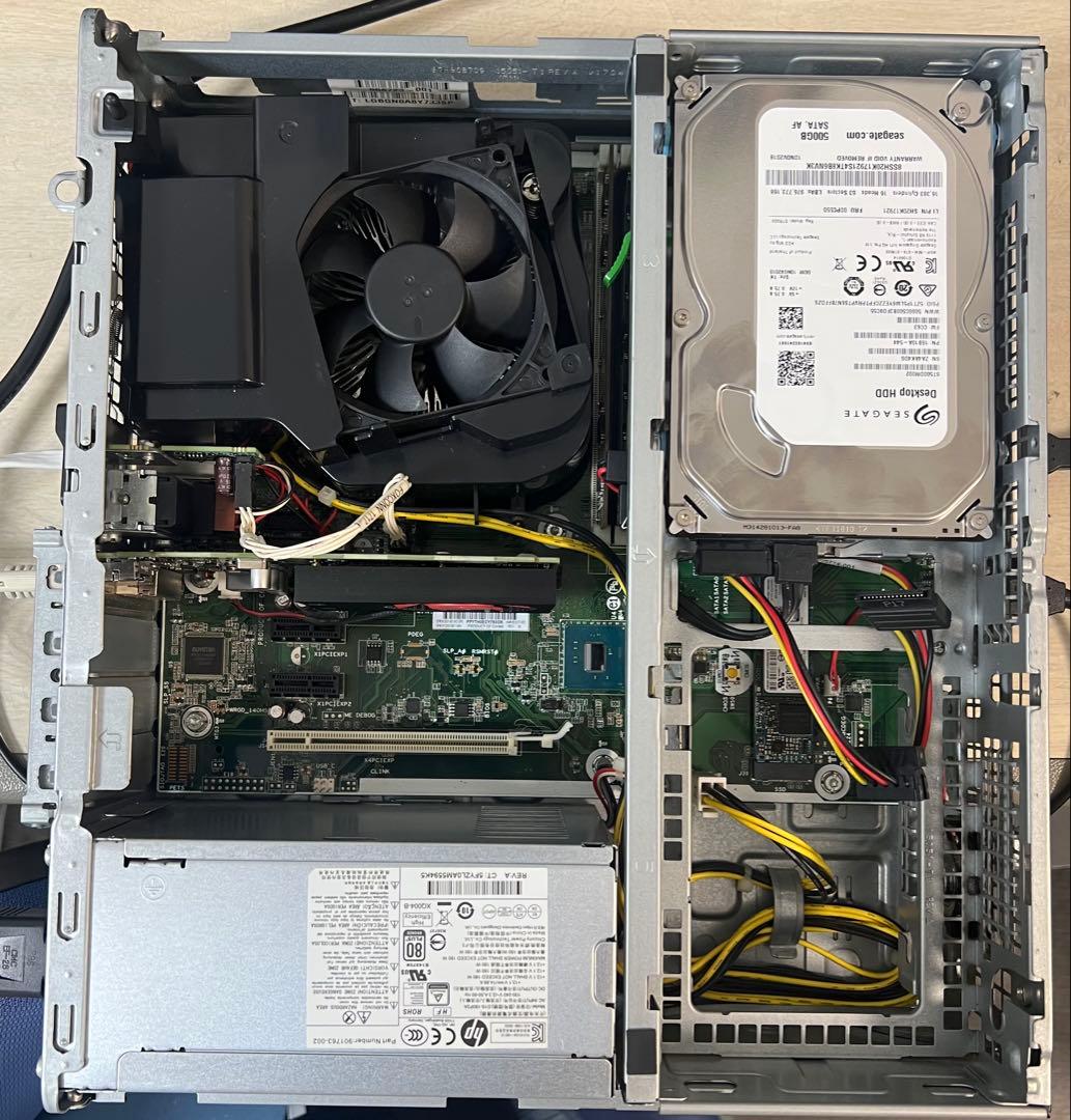 HP EliteDesk 800 G3 SFF i7 メモリ20GB グラボ