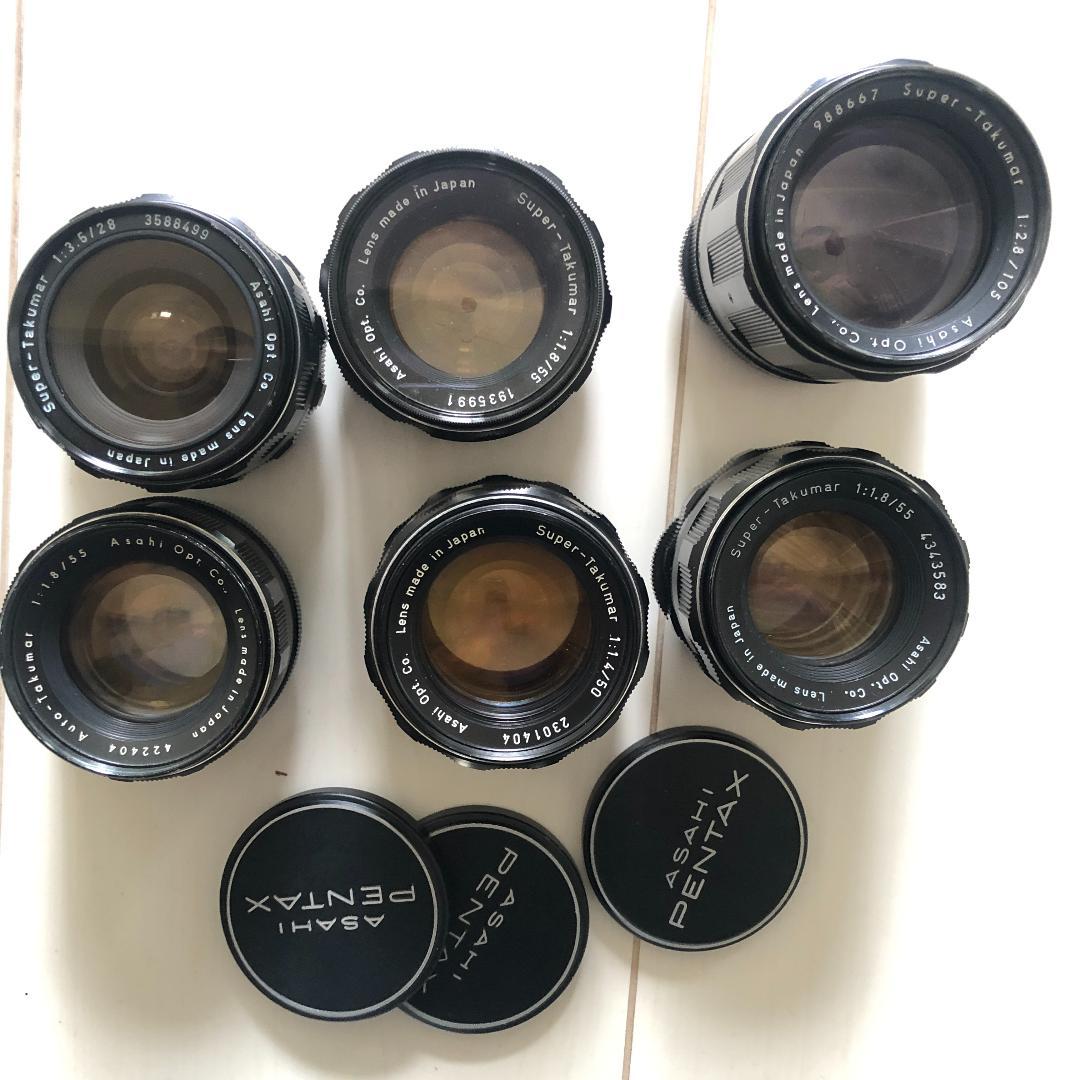 ジャンク　タクマー　takumar　レンズ 6点セット