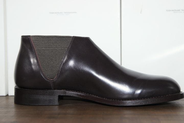 BEAUTIFUL SHOES ミッドカット サイドゴアブーツ 6.5 ブラウン